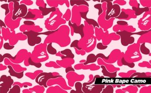 Pink Bape Camo